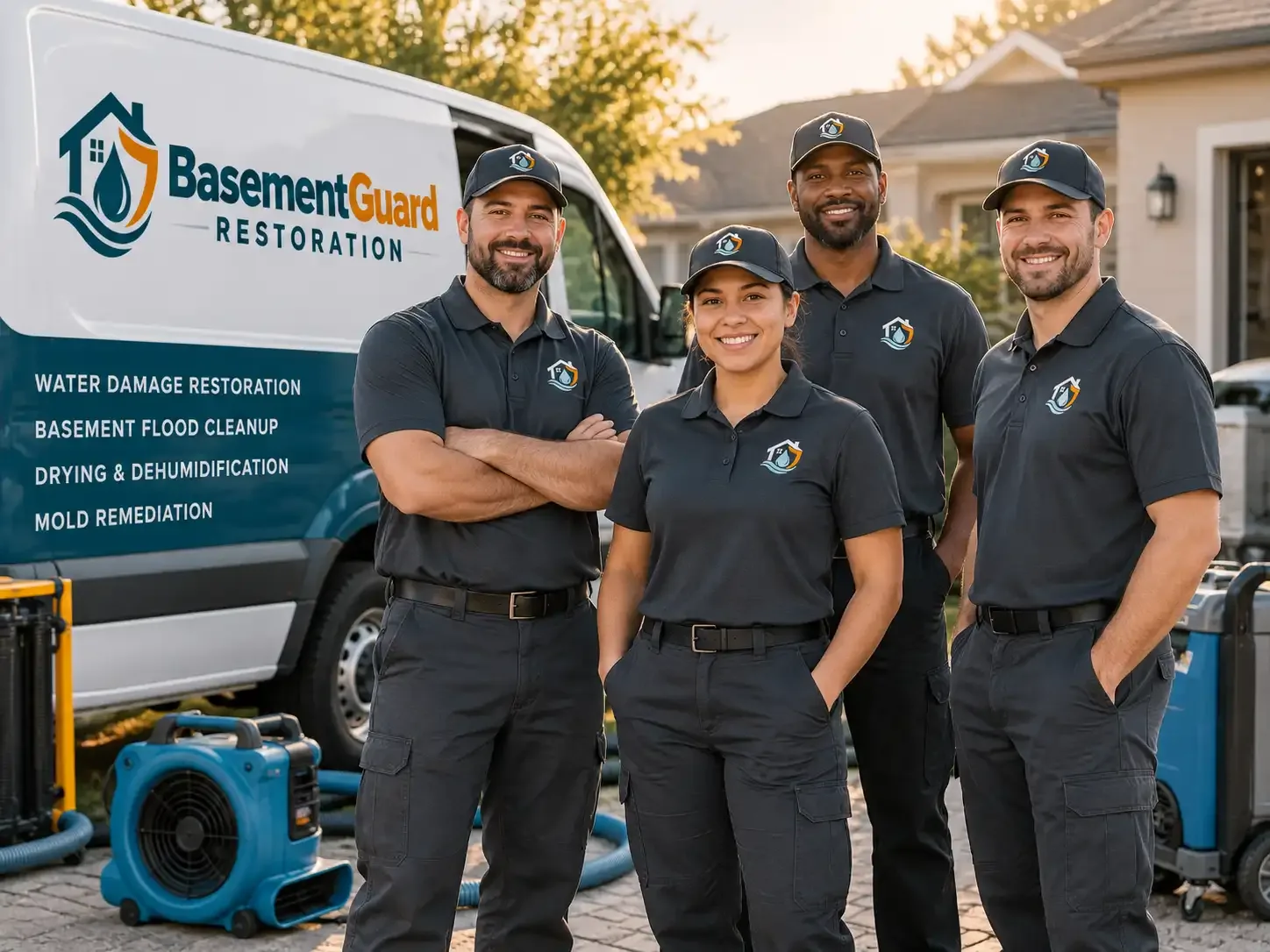 Basement Water Damage Restoration company in Worth, MO